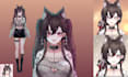 do live2d vtuber 2d rigging vtuber model character design artist vtuber avatar