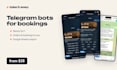 create a telegram bot for bookings, orders or leads