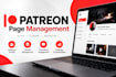 be your patreon setup expert and build a high converting page