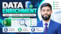 do data enrichment, company research and data cleaning