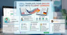 translate into german and english
