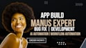 build manus ai agent, automate business workflows, and create custom web app