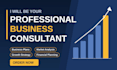 be your professional business consultant