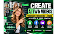 create ai twin videos with your custom avatar and voice