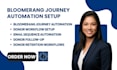 set up bloomerang journey automation donor email workflows and email sequences