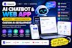 build ai chatbots, ai web apps, and n8n automations