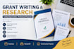 write a grant proposal and research funding opportunities
