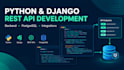 develop python django rest apis and backend applications
