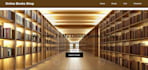 create a modern responsive online bookstore website