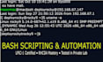 write custom bash scripts for your linux automation