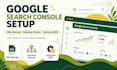set up google search console and submit your XML sitemap