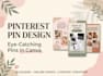 design eye catching pinterest pins in canva