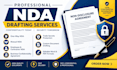 draft a professional non disclosure agreement nda