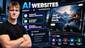 build an animated ai website with chatbot and automation