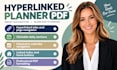 create a hyperlinked planner PDF with linked tabs and calendar navigation