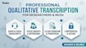 transcribe your qualitative research interviews