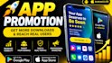 do professional app promotion and mobile app marketing
