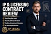 review your trademark copyright and commercial licensing contracts
