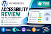 audit your wordpress website for wcag accessibility issues