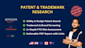 do patent and trademark check with fto for amazon ecommerce products