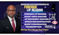 do forensic lip reading,  audio to text, audio transcription