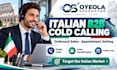 do italian cold calling outbound sales and appointment setting