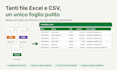 merge and clean your excel and CSV files into one spreadsheet