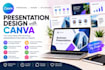 design professional canva brand guidelines and presentations