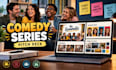 compelling comedy series pitch deck presentation communicating storytelling