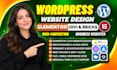 design wordpress websites using elementor, divi, bricks, avada and wpbakery