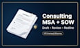 draft a bulletproof consulting master service agreement msa