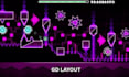 create a custom geometry dash level and layout