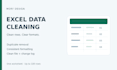 clean and format your excel spreadsheet