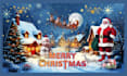 create a christmas holiday intro video