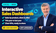 create an interactive excel dashboard for your sales and kpis