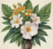 hand paint botanical illustrations