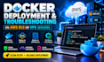 dockerize applications and fix docker deployment issues on AWS and vps servers