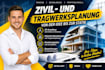 do civil and structural engineering, civil drawings, foundation plans, site plan