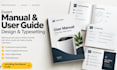 design product user guide, instruction manual, illustrated assembly instructions