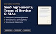 draft saas agreement,terms of service, sla