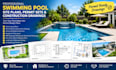 do swimming pool site plan, permit sets and construction