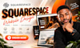 design squarespace website squarespace landing page redesign squarespace website
