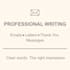 write professional emails and letters