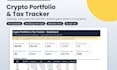 set up a custom crypto portfolio and fifo cost basis tracker in sheets