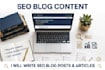 write english SEO blogs, articles with key words research
