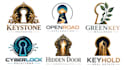 design a professional, key, lock, security, privacy, protection keyhole logo