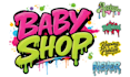 design a graffiti logo with real spray paint textures