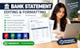 prepare financial professional statement, profit and loss