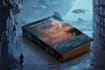 design a cinematic space opera sci fi book cover illustration