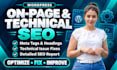 improve wordpress internal linking and on page SEO